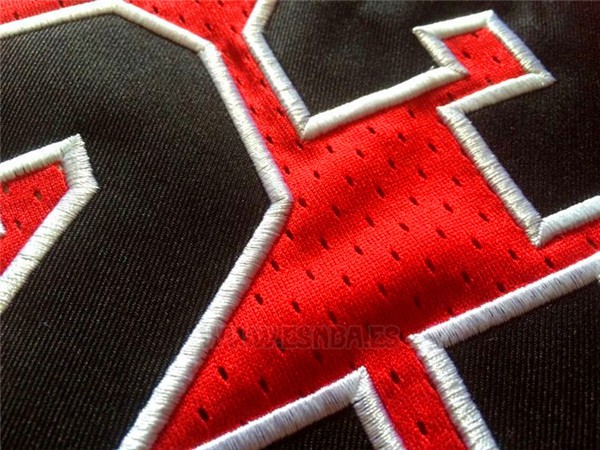 Camiseta Michael Jordan #23 Rojo Negro